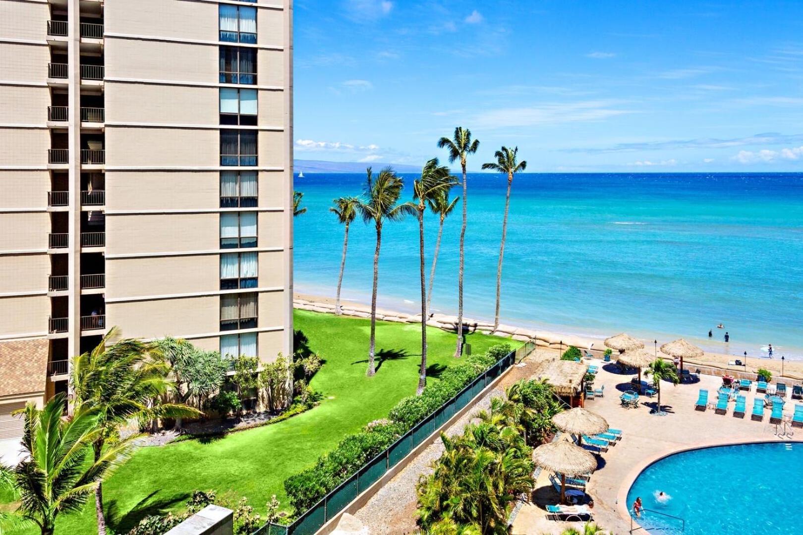 Maui Tropical Sunset At Royal Kahana Resort Exterior foto
